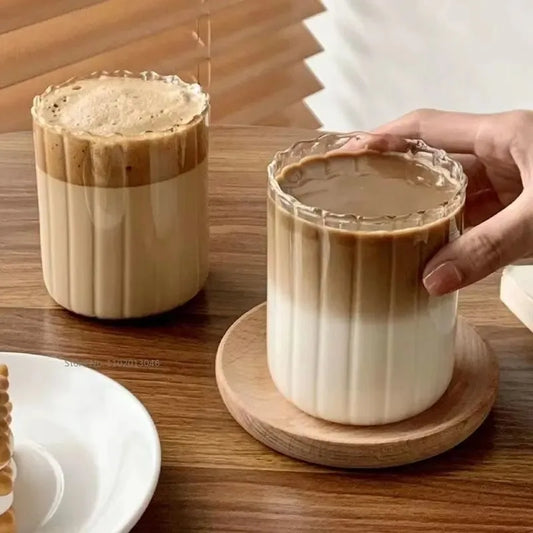 Wavy Coffee Cup Glassware